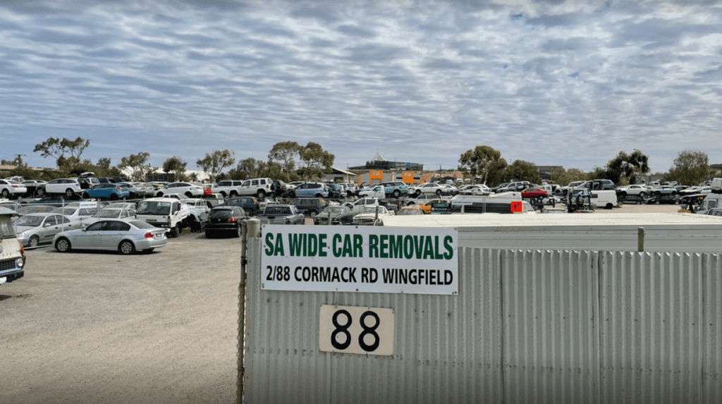SA Wide Car Removal Salvage yard Wingfield, Adelaide, South Australia
